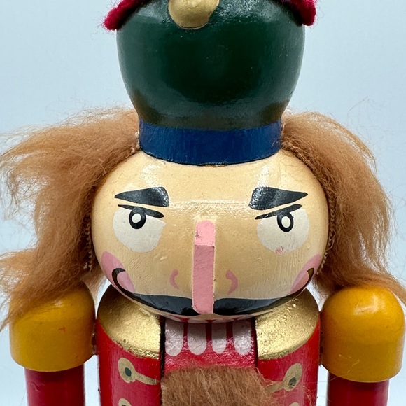 Holiday Christmas Police Soldier Guard Figure Nutcracker Ballet Wooded Stand 14” - Picture 3 of 6